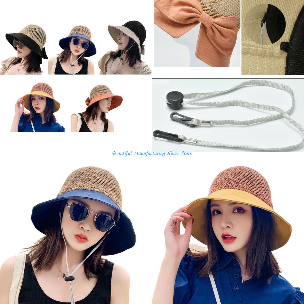 Packable Hat Nylon - E56A Top estivo da donna in