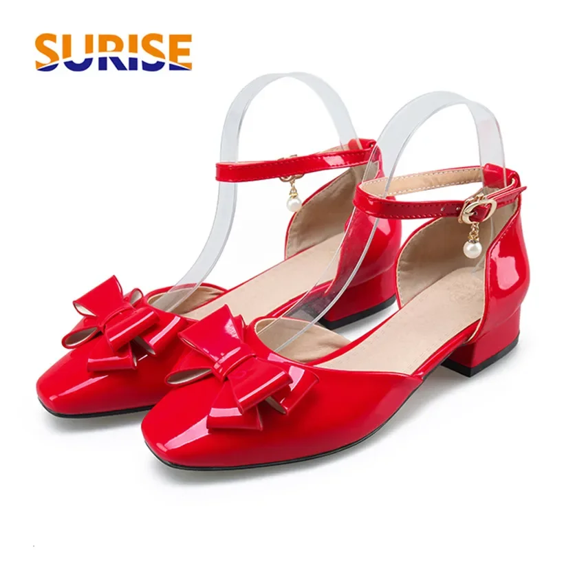 Casual Sandal Leather - Sandali Estivi da Donna con Tacco