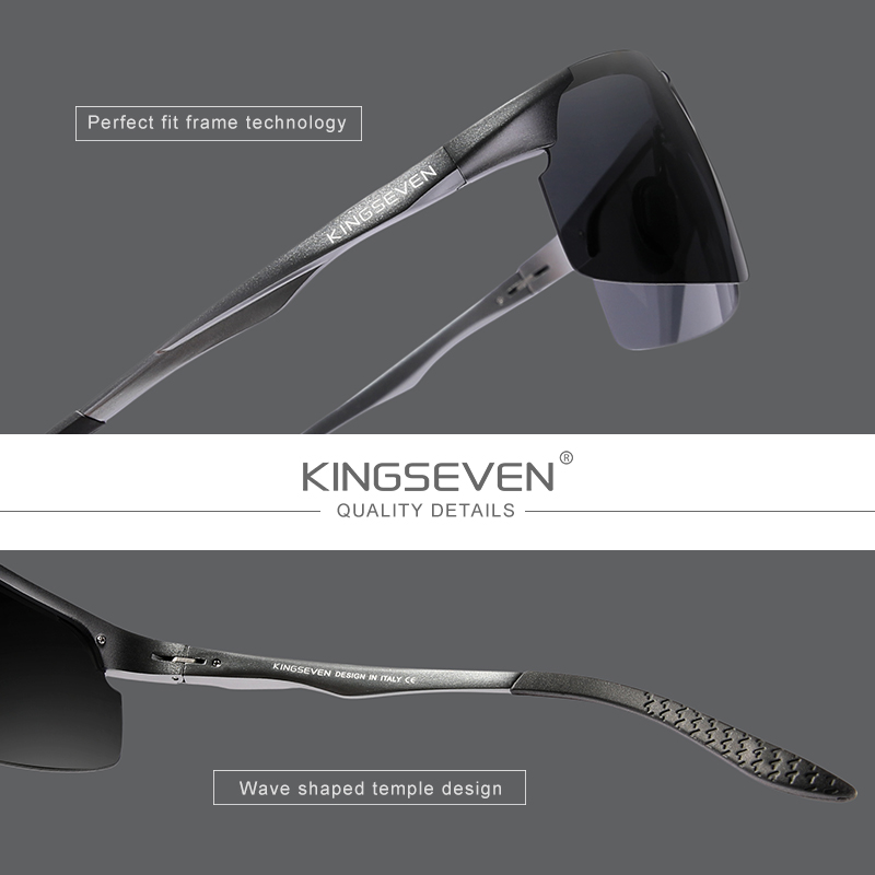KINGSEVEN Occhiali da Sole Pol - Sunglasses Aviator Polarized recensione e prezzo