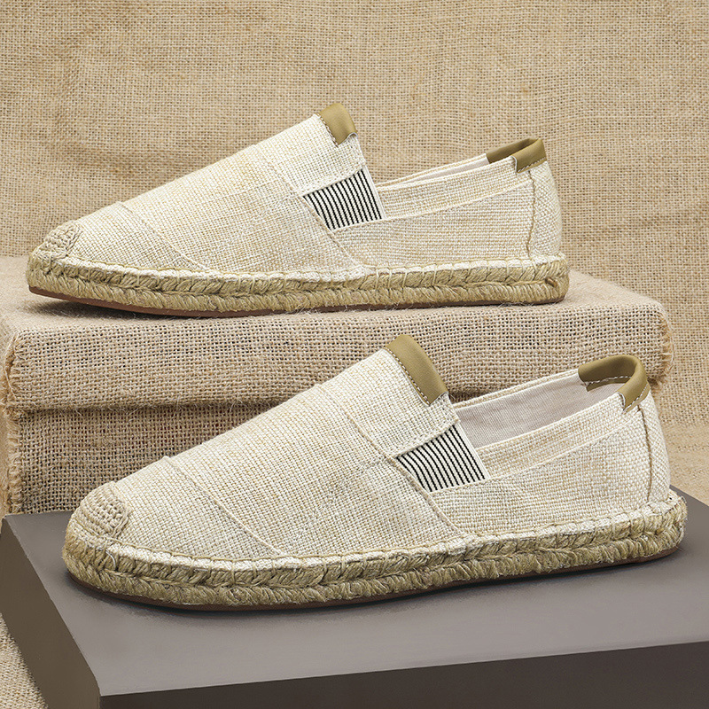 2025New Uomo Lino Scarpe Casua - Espadrille Slip On recensione e prezzo