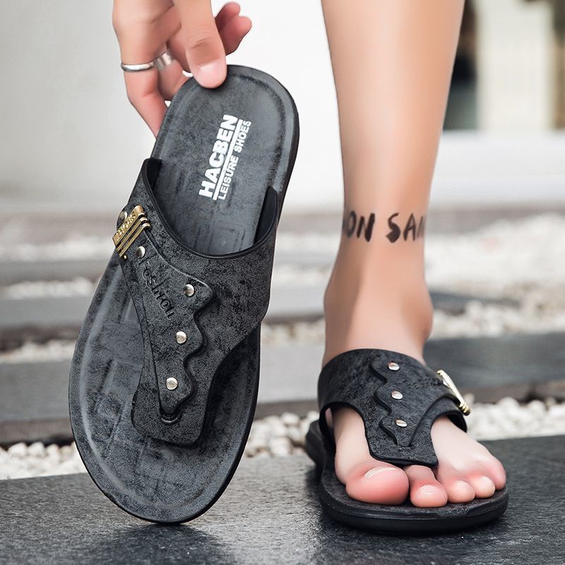 Nuove Ciabatte da Uomo 2026 in - Flip Flop Leather Men recensione e prezzo